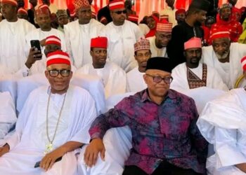 Massive Crowd Welcomes Peter Obi to Kano