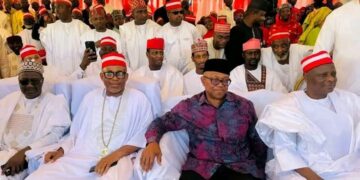 Massive Crowd Welcomes Peter Obi to Kano