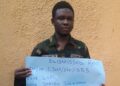 Dismissed Lance Corporal Shaibu Suleman