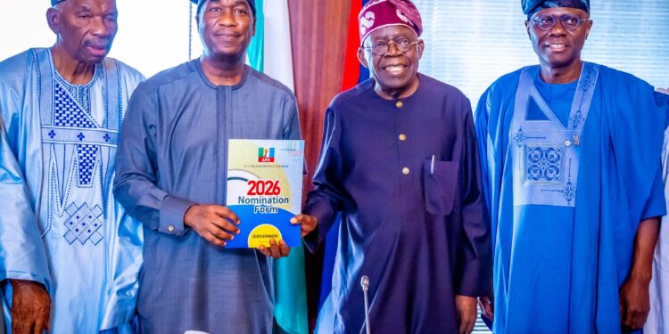 BREAKING: Tinubu Endorses Hamzat as Lagos APC Consensus Candidate, Sparks Debate Over ‘State Capture’