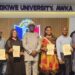 New Director of Information and Public Relations at Nnamdi Azikiwe University (UNIZIK), Aloysius Emeka Attah, with other appointees