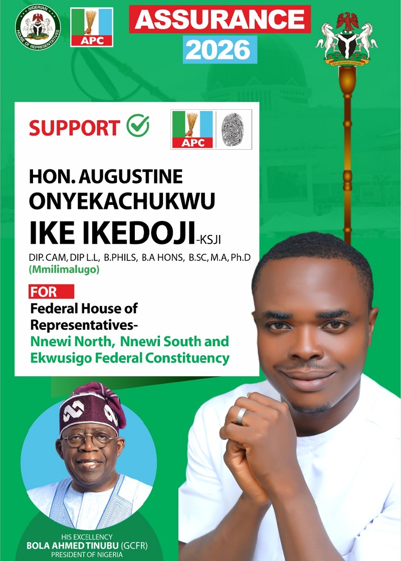 Hon. Augustine Onyekachukwu Ike's flyer