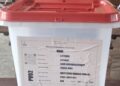 Ballot box for Benin Presidential Election on Sunday, April 12, 2026