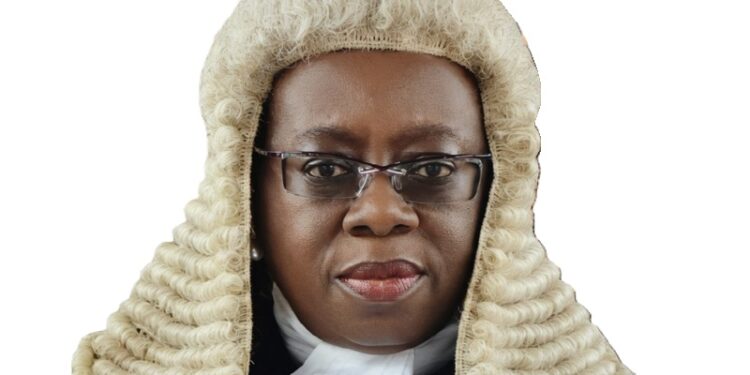 Chief Justice of Nigeria (CJN), Justice Kudirat Motonmori Olatokunbo Kekere-Ekun
