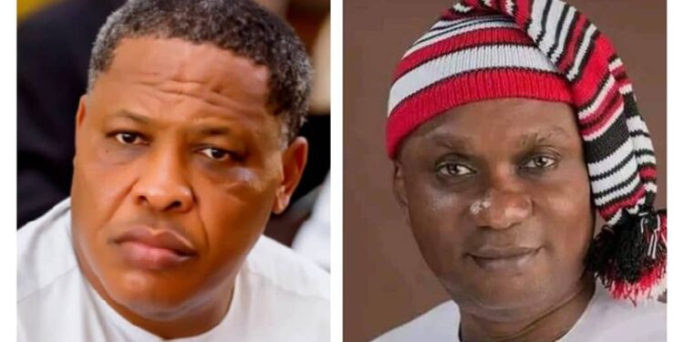 Former Abia State Speaker, Chinedum Orji, versus Obi Aguocha