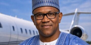 AI-generated image of Mr. Peter Obi in northern Nigerian attire