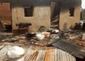 Aftermath of an attack on a Plateau State community