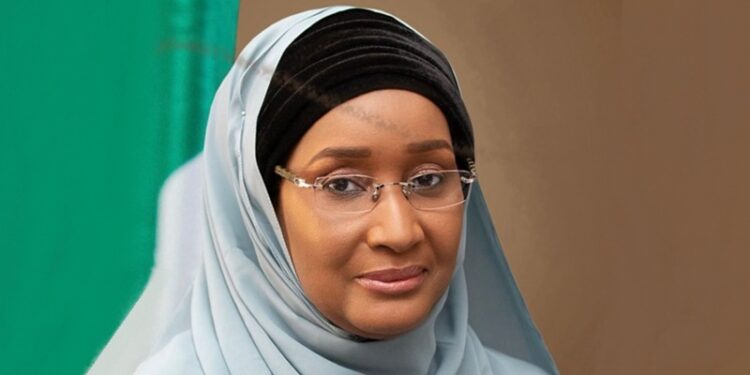 Former Minister of Humanitarian Affairs, Disaster Management and Social Development, Sadiya Umar Farouq