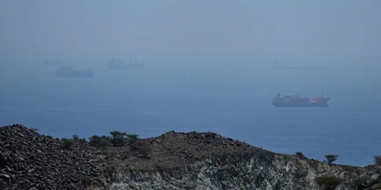 Iranian authorities fired on ships in Strait of Hormuz