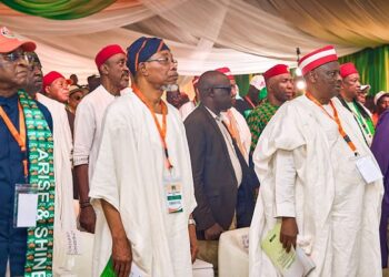 Party stalwarts during the ADC National Convention in Abuja, April 14, 2026