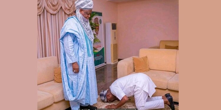 Governor Hyacinth Alia of Benue State | Sultan of Sokoto, Sa'ad Abubakar III