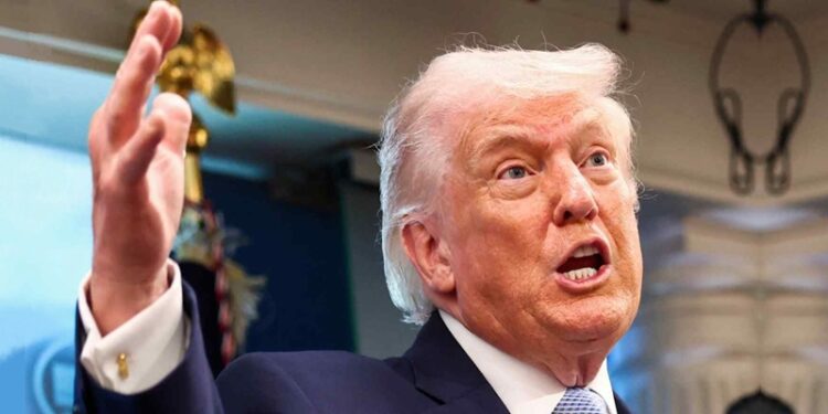 President Donald Trump of the United States