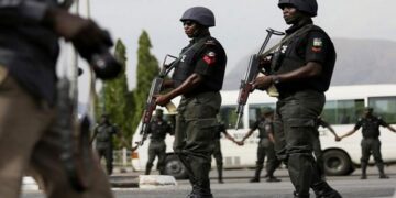 Nigeria police operatives