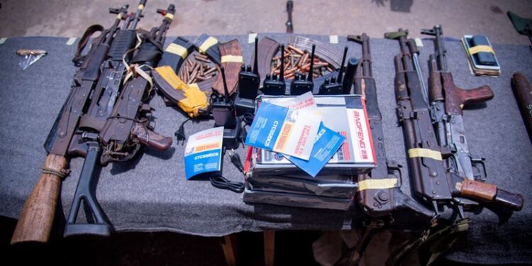 Police recovers high-grade weapons in nationwide crackdown