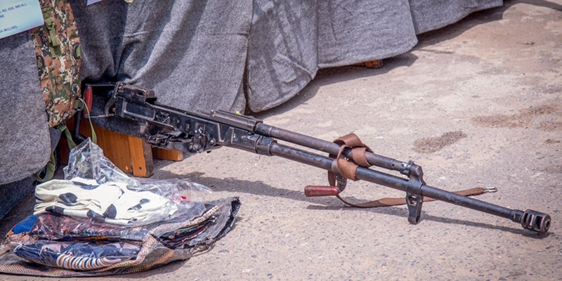 Police recover high-grade weapons in nationwide crackdown