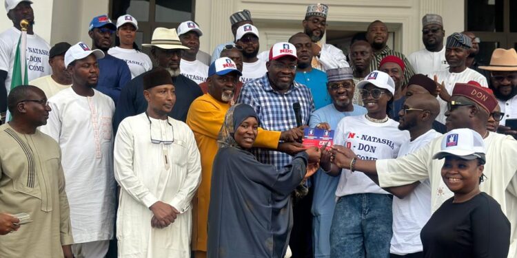 2Face and Wife, Natasha Idibia, Join NDC