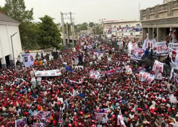 Millions of Kwankwasiyya Members March in Kano in Support of Peter Obi, Kwankwaso