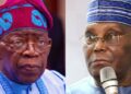 Former Vice President Atiku Abubakar versus President Bola Ahmed Tinubu