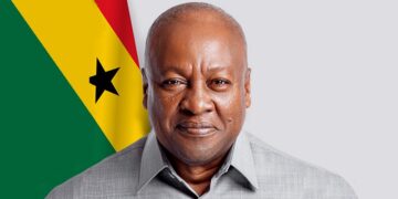 Ghanaian President John Mahama