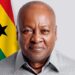 Ghanaian President John Mahama