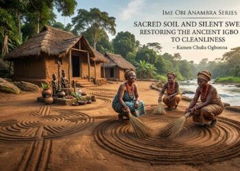 Sacred Soil and Silent Sweepers: Restoring Ancient Igbo Path to Cleanliness