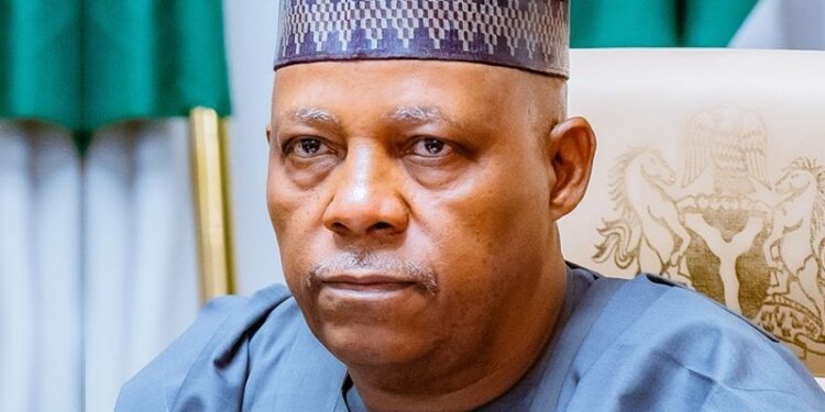 Vice President, Kashim Shettima
