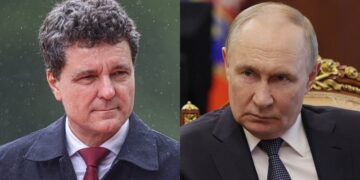 President of Romania Nicusor Dan versus President Vladimir Putin of Russia