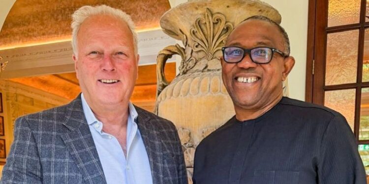 Peter Obi and Lord Jonathan Marland