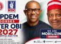 Coalition for Protection of Democracy (COPDEM) endorses Peter Obi for president