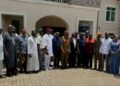 Peter Obi poses for picture with ADC lawmakers