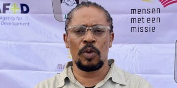 The author, Team Lead of The Tattaaunawa Roundtable Initiative (TRICentre), Prince Charles Dickson