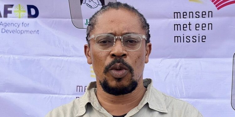 The author, Team Lead of The Tattaaunawa Roundtable Initiative (TRICentre), Prince Charles Dickson
