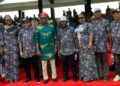 Governor Chukwuma Charles Soludo of Anambra State during the 2026 Workers' Day celebration at Alex Ekwueme Square, Awka