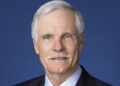 The late Ted Turner