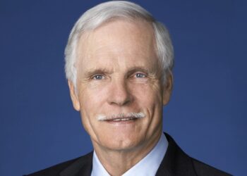 The late Ted Turner