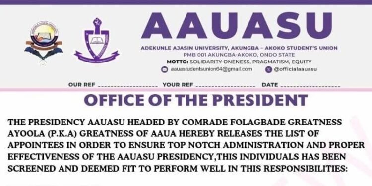Adekunle Ajasin University, Akungba-Akoko (AAUA)