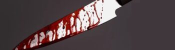 Bloody knife
