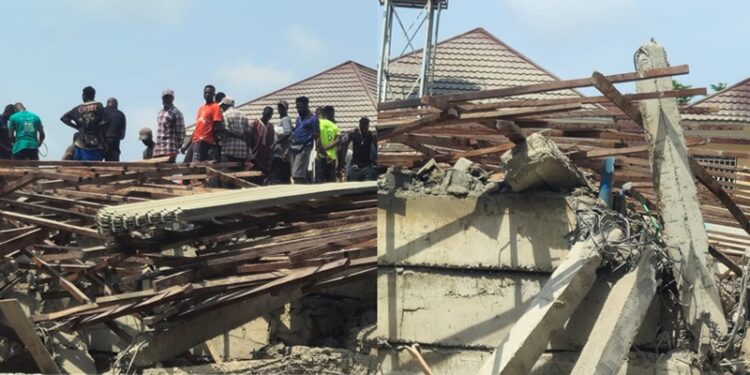 Three-storey building collapses in Durumi, Abuja