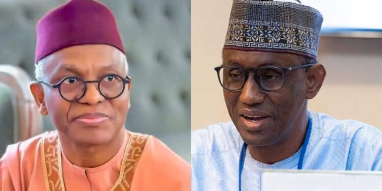 Ex-Governor of Kaduna State, Nasir El-Rufai, versus National Security Adviser, Nuhu Ribadu