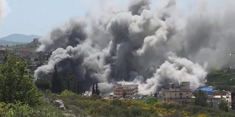 Massive explosion in Beit Shemesh, Israel