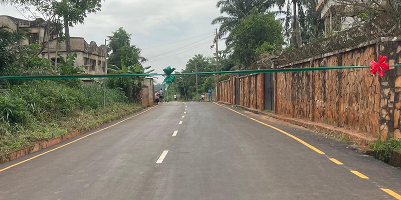 Newly commissioned Ichida Road