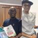 Hon. Ceekay Igara receives Labour Party’s nomination form from factional chairman, Barrister Julius Abure