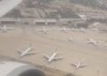 Iran's KC-707 ELINT reconnaissance plane, two Boeing 747 transport aircraft, and C-130s sighted at Pakistan's airport