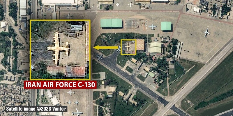 Iran's C-130s sighted at Pakistan's airport
