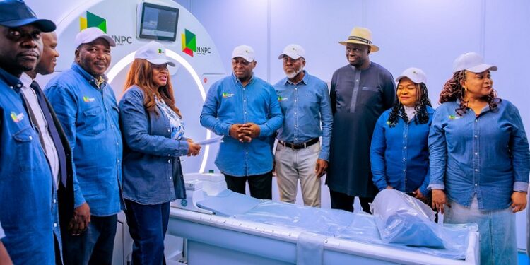 NNPC Ltd., donates 1.5 Tesla Magnetic Resonance Imaging (MRI) System to Nnamdi Azikiwe University Teaching Hospital (NAUTH), Nnewi