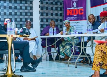 Peter Obi at the presidential screening organised by Nigeria Democratic Congress (NDC) committee