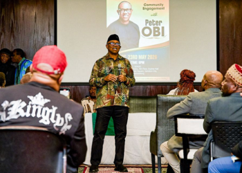 Peter Obi in South Africa
