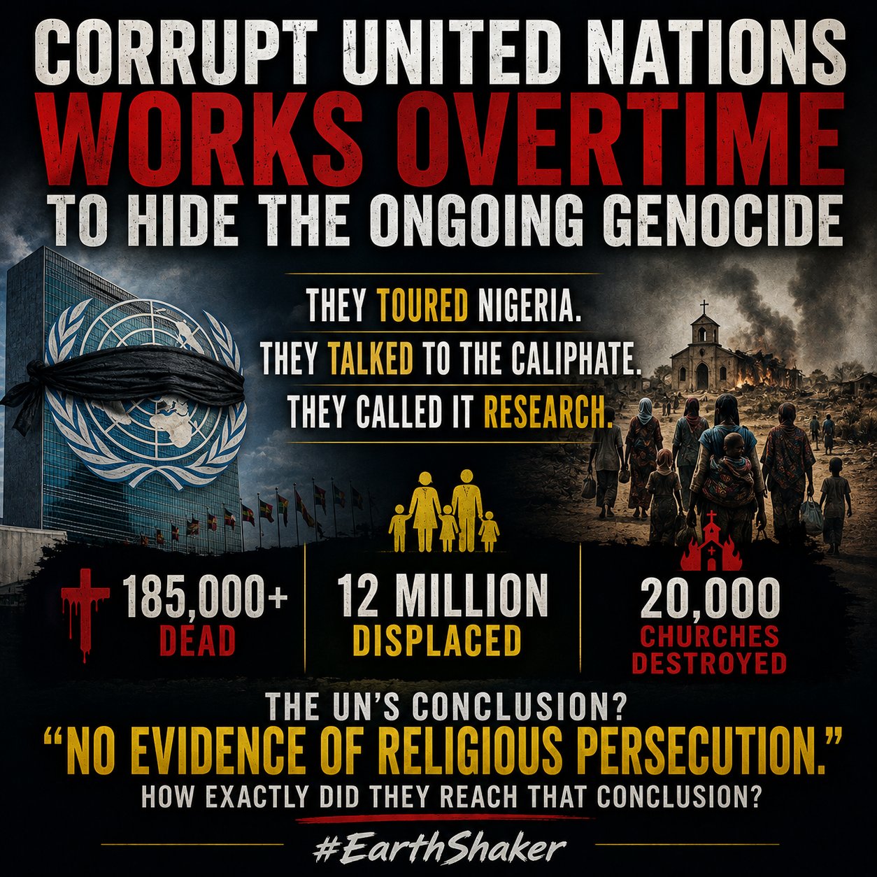 American humanitarian worker, Mike Arnold, condemns recent report by the United Nations Special Rapporteur on Freedom of Religion or Belief, Prof. Nazila Ghanea