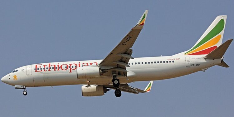 Ethiopian Airlines Boeing 737-860 ET-APL 40965