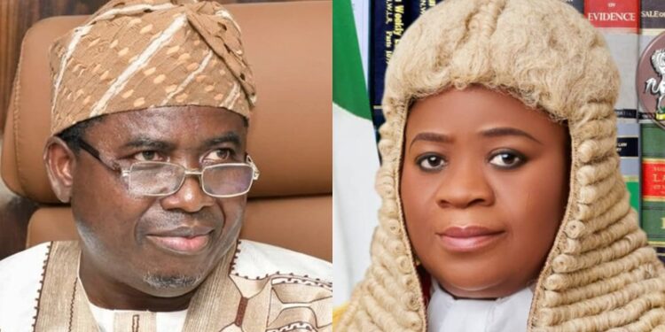 Chairman of the Independent National Electoral Commission (INEC), Joash Ojo Amupitan Versus President of the Nigerian Court of Appeal, Monica Bolna'an Dongban-Mensem